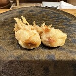 天ぷら もっこす - 車海老頭の中に海老味噌を詰め込み濃厚味　