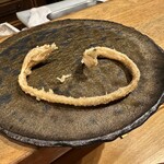 天ぷら もっこす - 好きな穴子骨天ぷら　パリパリ食感が良い