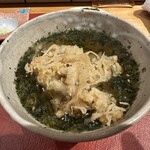 天ぷら もっこす - 天茶漬け完成９割