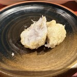 天ぷら もっこす - 里芋を割って見た‼︎