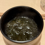 寿し 江草 - 生のりのお味噌汁