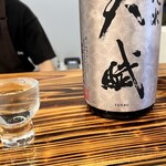 すし処 きみや - 鹿児島の地酒。鹿児島といえば焼酎ですが、ここでは日本酒が豊富な様です。