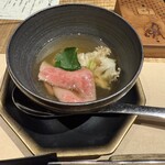 和牛懐石 但馬屋 梅田 - スープ