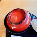 やぶ善 - これにて調理の最終行程、"蒸し"の完了。