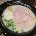 鶏Soba Toraや - とろみ鶏そば 塩 1000円