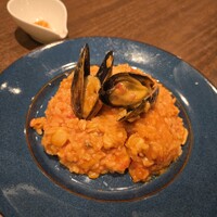季節魚介のペスカトーレリゾット