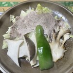 吉野屋旅館 - 料理写真:陶板焼き