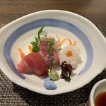 restaurant library the hotel seiryu - お造り盛り合わせ