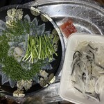 春帆楼 - 2人でぺろりと頂きました