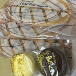 おかしの家ノア - リーフパイ(シナモン)、窯出しチーズ、窯出しショコラ