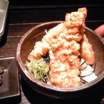 山元麺蔵 - 鶏ささみ天丼