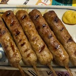 備中屋 - 鴨つくね@220円