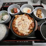 紅紅 - チーズタッカルビ定食