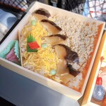 宮崎駅弁当 - 椎茸めし