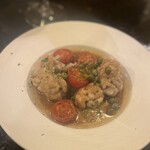 ランタン・ルージュ - コース　５品目白子ソテー