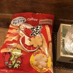 麹町いづみや しろ - 出たらめでたい♪  花形のかっぱえびせん、2回目！