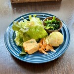 バルバルキッチンアメリ - 毎度のランチサラダ