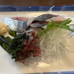 庄や - あじ刺身390円