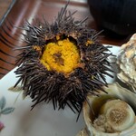 海女小屋 鳥羽 はまなみ - 焼きウニ