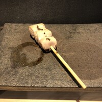 焼鳥 みかど - ササミ 生黒胡椒