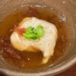 green glass - 蕎麦がき