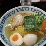 濱塩らぁめん - 濱塩らぁ麺　￥680+味玉