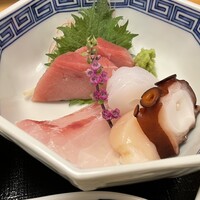 め乃惣 - お造り盛り合わせ