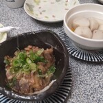 明ごころ 本店 - どて煮と小芋の炊いたん