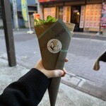 Tea Crepe Aruji - ハムエッグサラダ➕チーズ