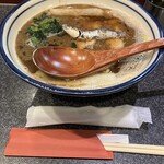 烈志笑魚油 麺香房 三く - 