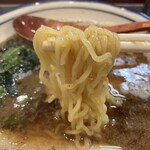 烈志笑魚油 麺香房 三く - 