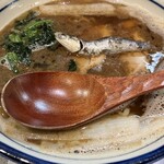 烈志笑魚油 麺香房 三く - 