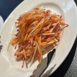 Ｆridge - かぶとにんじんアンチョビマリネ。結構量があるから残しておくのが良いです。