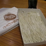 Soba Dokoro Saihou Nagano Ten - 生そば（たれ付）　756円　年越しそばに！！ご予約・地方発送承ります。（送料別）