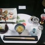 会席料理（４２００円）です。