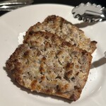 Ｆridge - サルシッチャとブルーチーズのブルスケッタ