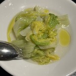 Ｆridge - 青菜のくたくた煮。歯がいらない位柔らかい。