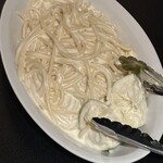 Ｆridge - レモンパスタ。濃厚で美味しかった！