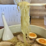 大勝軒 - 歯ごたえ絶妙の麺(๑･̑◡･̑๑)