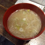 野毛 かど平 - あら汁