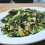 山城屋酒場 - 不動の人気・先代譲りの「ニラ玉」