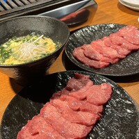 ANIKU produced by 新井屋 - わかたまスープ、塩タン2人前