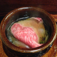 徳うち山 - トマトと牛肉のしゃぶしゃぶ