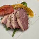 中国料理 四川 - 鴨肉オレンジ添え