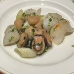 中国料理 四川 - イカと青さの炒め