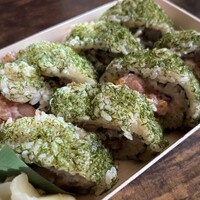 銀座 鮨 たじま - 青の贅沢巻き 2160円