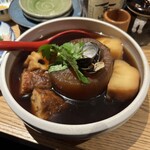 おでん屋 ずぶ六 - 真っ黒おでん