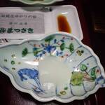 まつさき - 【朝食懐石】烏賊の刺身、海苔