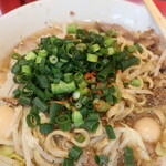 ラーメン二郎 - 青ネギ投下～♪