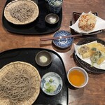 285019616 - 単品で十割蕎麦(660円) 天婦羅盛(1,375円) 桜海老かき揚げ大(1,210円)